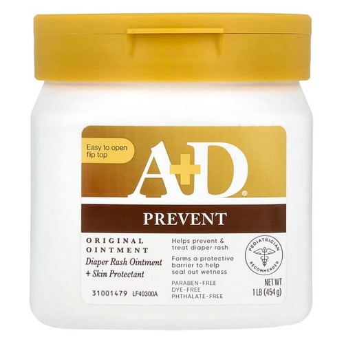 <img alt="A+D, Original Ointment, Diaper Rash Ointment + Skin Protectant, 1 lb (454 g)" title="A+D, Original Ointment, Diaper Rash Ointment + Skin Protectant, 1 lb (454 g),365197403004"