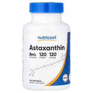 <img alt="Nutricost, Astaxanthin, 6 mg, 120 Softgels" title="Nutricost, Astaxanthin, 6 mg, 120 Softgels,810014673196"
