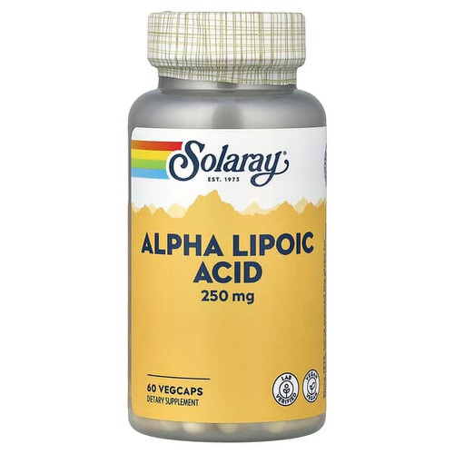 <img alt="Solaray, Alpha Lipoic Acid, 250 mg, 60 VegCaps" title="Solaray, Alpha Lipoic Acid, 250 mg, 60 VegCaps,076280083194"