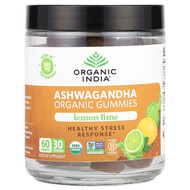 <img alt="Organic India, Organic Ashwagandha Gummies, Lemon Lime, 60 Gummies (150 mg Per Gummy)" title="Organic India, Organic Ashwagandha Gummies, Lemon Lime, 60 Gummies (150 mg Per Gummy),810110580114"