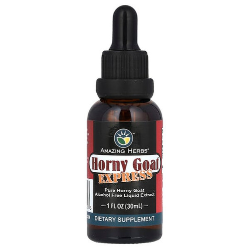 <img alt="Amazing Herbs, Horny Goat Express Liquid Extract, Alcohol Free, 100 mg , 1 fl oz (30 ml)" title="Amazing Herbs, Horny Goat Express Liquid Extract, Alcohol Free, 100 mg , 1 fl oz (30 ml),665231620023"