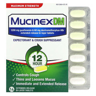 <img alt="Mucinex, DM, Maximum Strength, 14 Extended-Release Bi-Layer Tablets" title="Mucinex, DM, Maximum Strength, 14 Extended-Release Bi-Layer Tablets,363824072142"