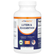 <img alt="Vitamatic, Lutein & Zeaxanthin, 240 Softgels" title="Vitamatic, Lutein & Zeaxanthin, 240 Softgels,810078475217"