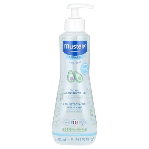 <img alt="Mustela, Baby-Child, No Rinse Cleansing Water, 10.14 fl oz (300 ml)" title="Mustela, Baby-Child, No Rinse Cleansing Water, 10.14 fl oz (300 ml),3504105035808"