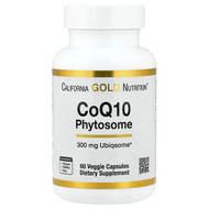 <img alt="California Gold Nutrition, CoQ10 Phytosome, 300 mg, 60 Veggie Capsules" title="California Gold Nutrition, CoQ10 Phytosome, 300 mg, 60 Veggie Capsules,898220024322"