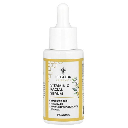 <img alt="Bee & You, Vitamin C Facial Serum, 1 fl oz (30 ml)" title="Bee & You, Vitamin C Facial Serum, 1 fl oz (30 ml),190853003447"