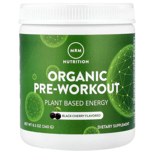 <img alt="MRM Nutrition, Organic Pre-Workout, Black Cherry, 8.5 oz (240 g)" title="MRM Nutrition, Organic Pre-Workout, Black Cherry, 8.5 oz (240 g),609492710505"