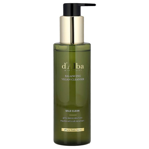 <img alt="dAlba, Balancing Vegan Cleanser, Mild Clean, 6.76 fl oz (200 ml)" title="dAlba, Balancing Vegan Cleanser, Mild Clean, 6.76 fl oz (200 ml),8809563068210"