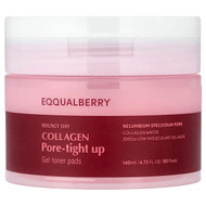 <img alt="EQQUALBERRY, Bouncy Day, Collagen Pore-Tight Up, Gel Toner Pads, 60 Pads" title="EQQUALBERRY, Bouncy Day, Collagen Pore-Tight Up, Gel Toner Pads, 60 Pads,8809875456361"