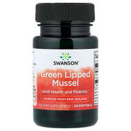 <img alt="Swanson Vitamins, Green Lipped Mussel, 30 Softgels" title="Swanson Vitamins, Green Lipped Mussel, 30 Softgels,087614170794"