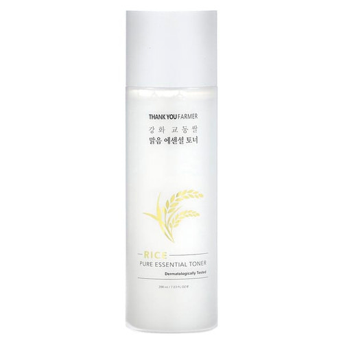<img alt="Thank You Farmer, Rice, Pure Essential Toner, 7.03 fl oz (200 ml)" title="Thank You Farmer, Rice, Pure Essential Toner, 7.03 fl oz (200 ml),8809454981741"