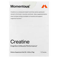 <img alt="Momentous, Creatine, 15 Packets, 0.18 oz (5 g) Each" title="Momentous, Creatine, 15 Packets, 0.18 oz (5 g) Each,850030796387"