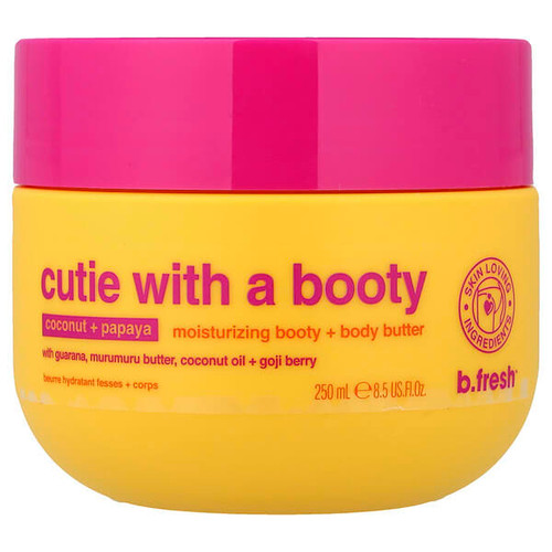 <img alt="b.fresh, Cutie With A Booty, Moisturizing Booty + Body Butter, Coconut + Papaya, 8.5 fl oz (250 ml)" title="b.fresh, Cutie With A Booty, Moisturizing Booty + Body Butter, Coconut + Papaya, 8.5 fl oz (250 ml),9347108037400"