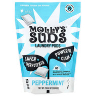 <img alt="Mollys Suds, Laundry Pods, Peppermint, 60 Pods, 29.63 oz (0.84 kg)" title="Mollys Suds, Laundry Pods, Peppermint, 60 Pods, 29.63 oz (0.84 kg),850024701328"