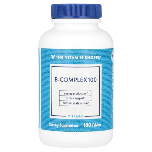 <img alt="The Vitamin Shoppe, B-Complex 100, 100 Tablets" title="The Vitamin Shoppe, B-Complex 100, 100 Tablets,766536010523"