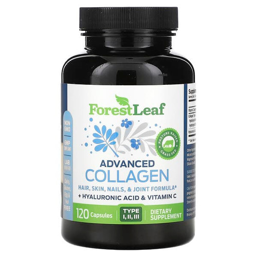 <img alt="Forest Leaf, Advanced Collagen, 120 Capsules" title="Forest Leaf, Advanced Collagen, 120 Capsules,645080875751"