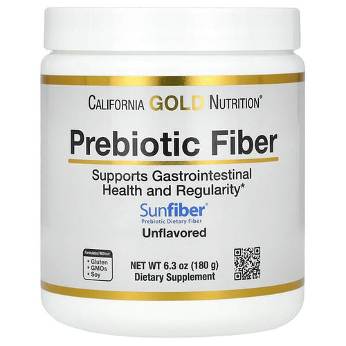 <img alt="California Gold Nutrition, Prebiotic Fiber, 6.3 oz (180 g)" title="California Gold Nutrition, Prebiotic Fiber, 6.3 oz (180 g),898220020355"