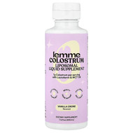 <img alt="Lemme, Colostrum, Liposomal Liquid Supplement, Vanilla Creme, 7.6 fl oz (225 ml)" title="Lemme, Colostrum, Liposomal Liquid Supplement, Vanilla Creme, 7.6 fl oz (225 ml),850075104222"