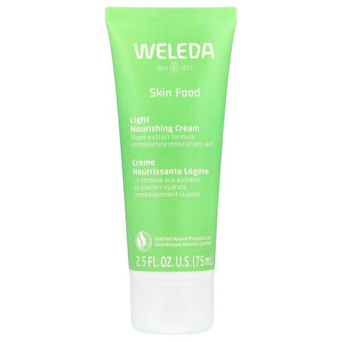 <img alt="Weleda, Skin Food, Light Nourishing Cream, 2.5 fl oz (75 ml)" title="Weleda, Skin Food, Light Nourishing Cream, 2.5 fl oz (75 ml),4001638501491"