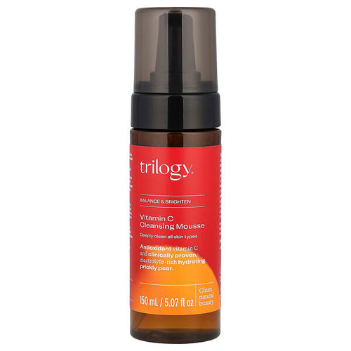 <img alt="Trilogy, Vitamin C Cleansing Mousse, 5.07 fl oz (150 ml)" title="Trilogy, Vitamin C Cleansing Mousse, 5.07 fl oz (150 ml),9421034382138"