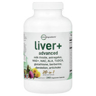 <img alt="Micro Ingredients, Liver+ Advanced, 240 Vegetarian Capsules" title="Micro Ingredients, Liver+ Advanced, 240 Vegetarian Capsules,850069023645"