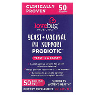 <img alt="LoveBug Probiotics, Yeast + Vaginal PH Support Probiotic, 50 Billion CFU, 30 Capsules" title="LoveBug Probiotics, Yeast + Vaginal PH Support Probiotic, 50 Billion CFU, 30 Capsules,864377000199"