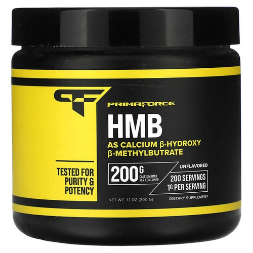 <img alt="Primaforce, HMB, Unflavored, 7.1 oz (200 g)" title="Primaforce, HMB, Unflavored, 7.1 oz (200 g),811445021044"