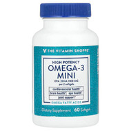 <img alt="The Vitamin Shoppe, Omega-3 Mini, High Potency, 60 Softgels (700 mg per Softgel)" title="The Vitamin Shoppe, Omega-3 Mini, High Potency, 60 Softgels (700 mg per Softgel),766536036646"