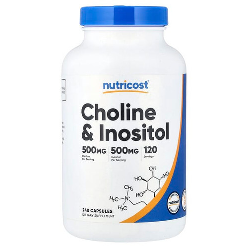<img alt="Nutricost, Choline & Inositol, 240 Capsules" title="Nutricost, Choline & Inositol, 240 Capsules,810139578000"