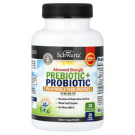 <img alt="BioSchwartz, Advanced Strength, Prebiotic + Probiotic, 30 Veggie Capsules" title="BioSchwartz, Advanced Strength, Prebiotic + Probiotic, 30 Veggie Capsules,850004119716"