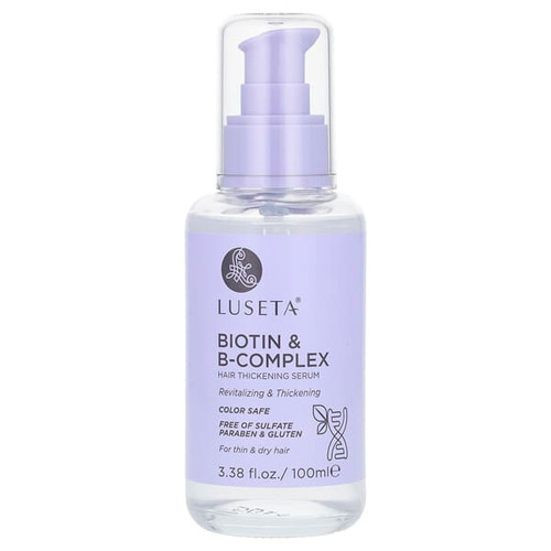 <img alt="Luseta Beauty, Biotin & B-Complex, Hair Thickening Serum, For Thin & Dry Hair, 3.38 fl oz (100 ml)" title="Luseta Beauty, Biotin & B-Complex, Hair Thickening Serum, For Thin & Dry Hair, 3.38 fl oz (100 ml),852750008733"
