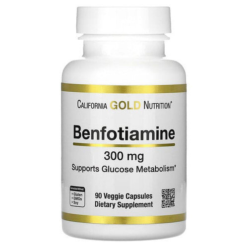<img alt="California Gold Nutrition, Benfotiamine, 300 mg, 90 Veggie Capsules" title="California Gold Nutrition, Benfotiamine, 300 mg, 90 Veggie Capsules,898220020232"