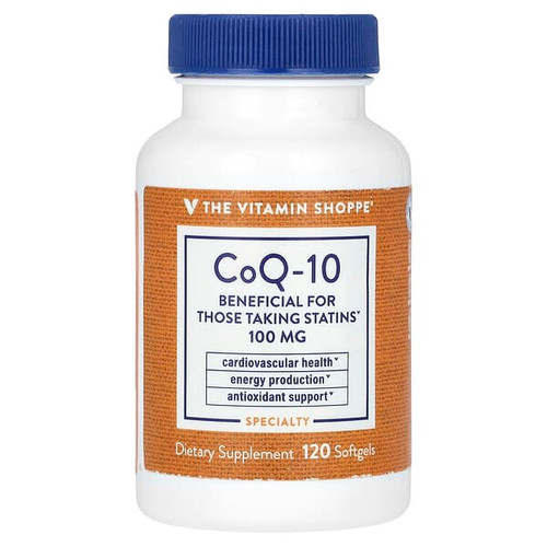 <img alt="The Vitamin Shoppe, CoQ-10, 100 mg, 120 Softgels" title="The Vitamin Shoppe, CoQ-10, 100 mg, 120 Softgels,766536033645"