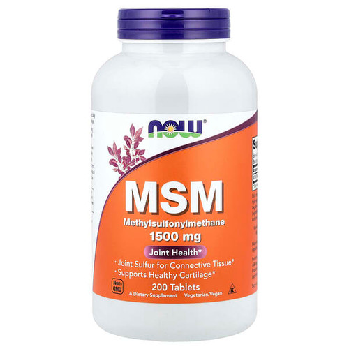<img alt="Now Foods, MSM, 1,500 mg, 200 Tablets" title="Now Foods, MSM, 1,500 mg, 200 Tablets,733739021311"