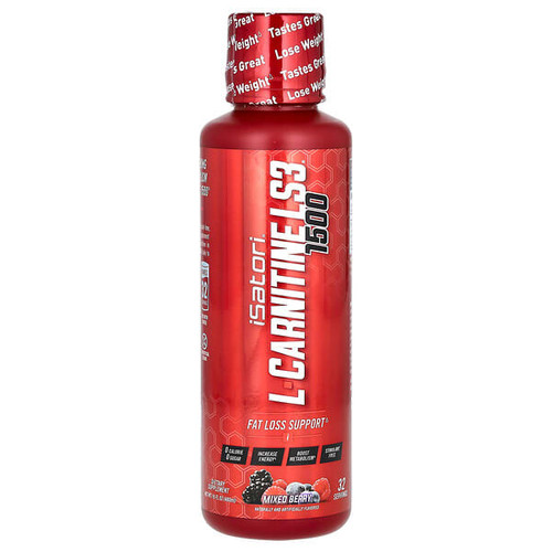 <img alt="Isatori, L-Carnitine LS3 1500, Mixed Berry, 16 fl oz (480 ml)" title="Isatori, L-Carnitine LS3 1500, Mixed Berry, 16 fl oz (480 ml),883488004742"