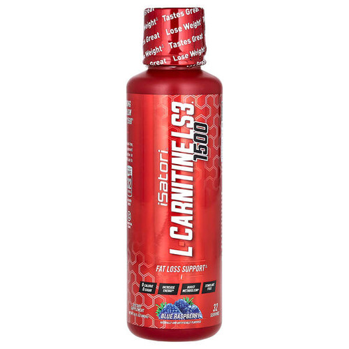 <img alt="Isatori, L-Carnitine LS3 1500, Blue Raspberry, 1,500 mg, 16 fl oz (480 ml)" title="Isatori, L-Carnitine LS3 1500, Blue Raspberry, 1,500 mg, 16 fl oz (480 ml),883488005770"
