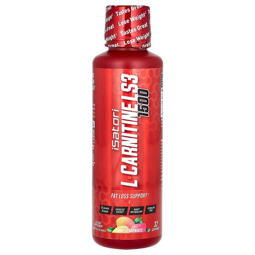 <img alt="Isatori, L-Carnitine LS3 1500, Pink Lemonade, 1,500 mg, 16 fl oz (480 ml)" title="Isatori, L-Carnitine LS3 1500, Pink Lemonade, 1,500 mg, 16 fl oz (480 ml),883488004759"