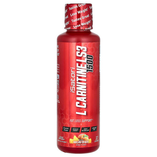 <img alt="Isatori, L-Carnitine LS3 1500, Malibu Beach, 1,500 mg, 16 fl oz (480 ml)" title="Isatori, L-Carnitine LS3 1500, Malibu Beach, 1,500 mg, 16 fl oz (480 ml),883488005732"