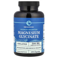 <img alt="Nobi Nutrition, Magnesium Glycinate, Maximum Absorption, 240 Capsules (250 mg per Capsule)" title="Nobi Nutrition, Magnesium Glycinate, Maximum Absorption, 240 Capsules (250 mg per Capsule),850018274951"