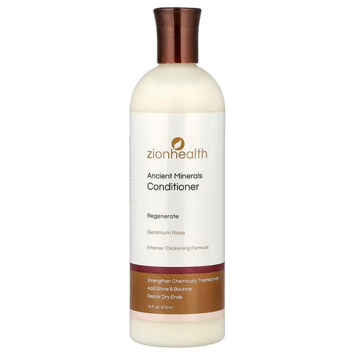 <img alt="Zion Health, Ancient Minerals, Conditioner, Geranium Rose, 16 fl oz (473 ml)" title="Zion Health, Ancient Minerals, Conditioner, Geranium Rose, 16 fl oz (473 ml),093141101200"