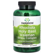 <img alt="Swanson Vitamins, Rhodiola Holy Basil Valerian Stress Complex, 180 Capsules" title="Swanson Vitamins, Rhodiola Holy Basil Valerian Stress Complex, 180 Capsules,087614111148"