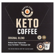 <img alt="RAPIDFIRE, Keto Coffee Pods, Original Blend, Medium Roast, 16 Pods, 0.53 oz (15 g) Each" title="RAPIDFIRE, Keto Coffee Pods, Original Blend, Medium Roast, 16 Pods, 0.53 oz (15 g) Each,035046104597"