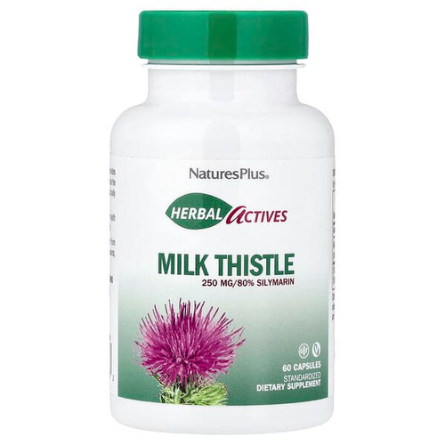 <img alt="NaturesPlus, Herbal Actives, Milk Thistle, 250 mg, 60 Capsules" title="NaturesPlus, Herbal Actives, Milk Thistle, 250 mg, 60 Capsules,097467072282"