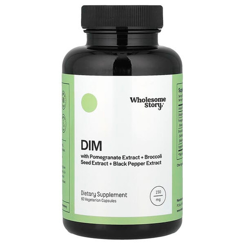 <img alt="Wholesome Story, DIM, 60 Vegetarian Capsules" title="Wholesome Story, DIM, 60 Vegetarian Capsules,860007576522"