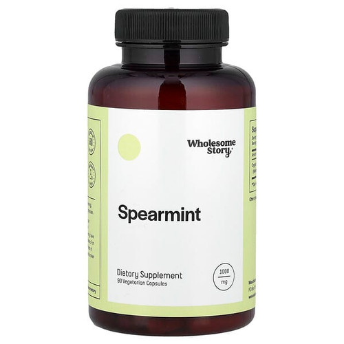 <img alt="Wholesome Story, Spearmint, 90 Vegetarian Capsules (333 mg per Capsule)" title="Wholesome Story, Spearmint, 90 Vegetarian Capsules (333 mg per Capsule),860007576515"