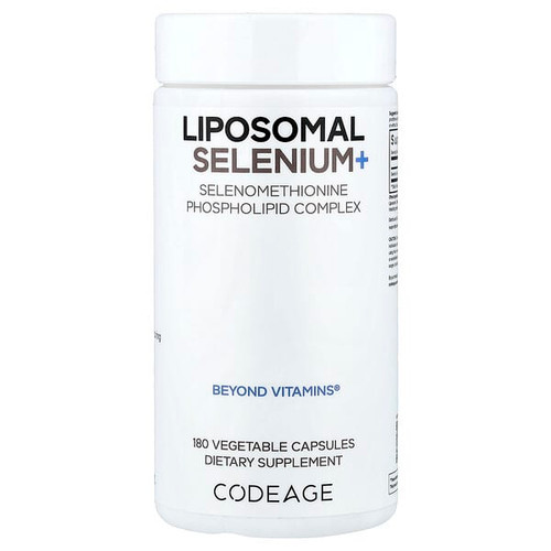 <img alt="Codeage, Liposomal Selenium+, 180 Vegetable Capsules" title="Codeage, Liposomal Selenium+, 180 Vegetable Capsules,850026121742"