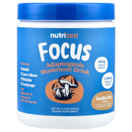 <img alt="Nutricost, NutriZen, Focus, Adaptogenic Mushroom Drink, Vanilla Chai, 8.6 oz (240 g)" title="Nutricost, NutriZen, Focus, Adaptogenic Mushroom Drink, Vanilla Chai, 8.6 oz (240 g),810139574699"
