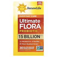 <img alt="Renew Life, Ultimate Flora Probiotic, 15 Billion CFU, 30 Delayed Release Vegan Capsules" title="Renew Life, Ultimate Flora Probiotic, 15 Billion CFU, 30 Delayed Release Vegan Capsules,631257120977"