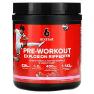 <img alt="SIXSTAR, Pre-Workout Explosion Ripped 2.0, Watermelon, 8.47 oz (240 g)" title="SIXSTAR, Pre-Workout Explosion Ripped 2.0, Watermelon, 8.47 oz (240 g),631656717464"