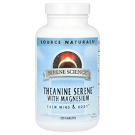 <img alt="Source Naturals, Serene Science, Theanine Serene With Magnesium, 120 Tablets" title="Source Naturals, Serene Science, Theanine Serene With Magnesium, 120 Tablets,021078017769"
